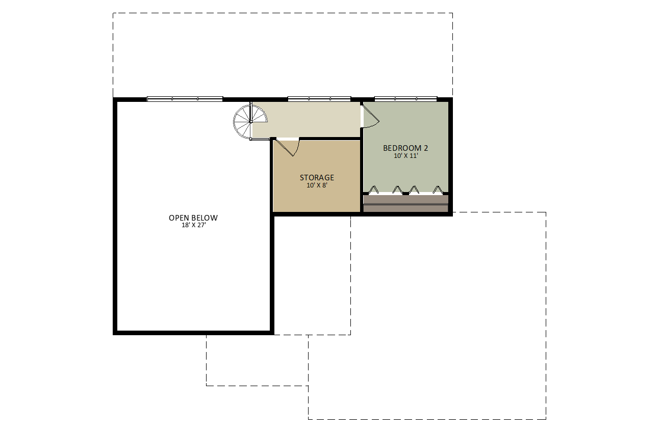 Princeton Second Floor Floor Plan